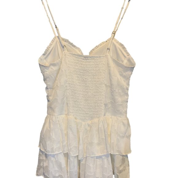 Summer Cotton Dress, Wild Fable, Size L, white and frilly - Picture 2 of 10